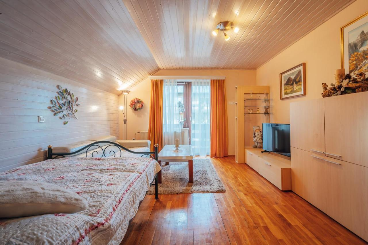 Apartma Borovc Mojstrana Exteriér fotografie